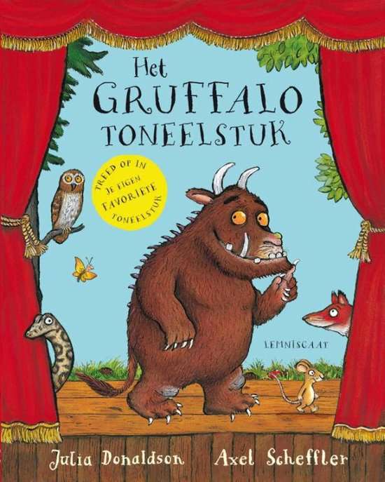 Het Gruffalo toneelstuk – voorkant