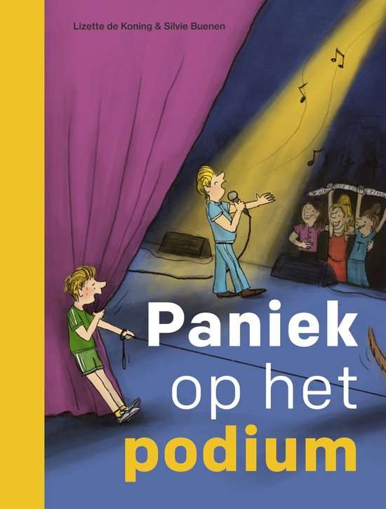 ik lees! – Paniek op het podium – voorkant
