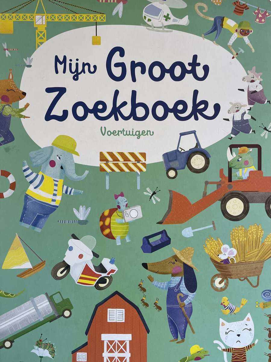 voertuigen kinderboek Mijn groot zoekboek Voertuigen