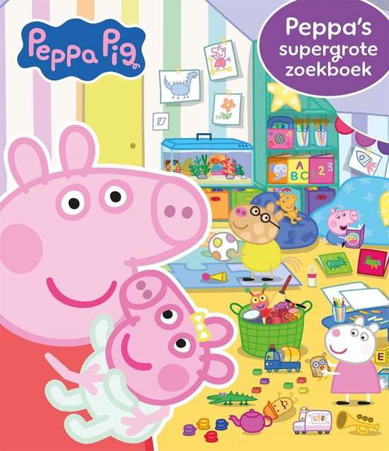 Peppa Pig Peppa's supergrote zoekboek voorkant