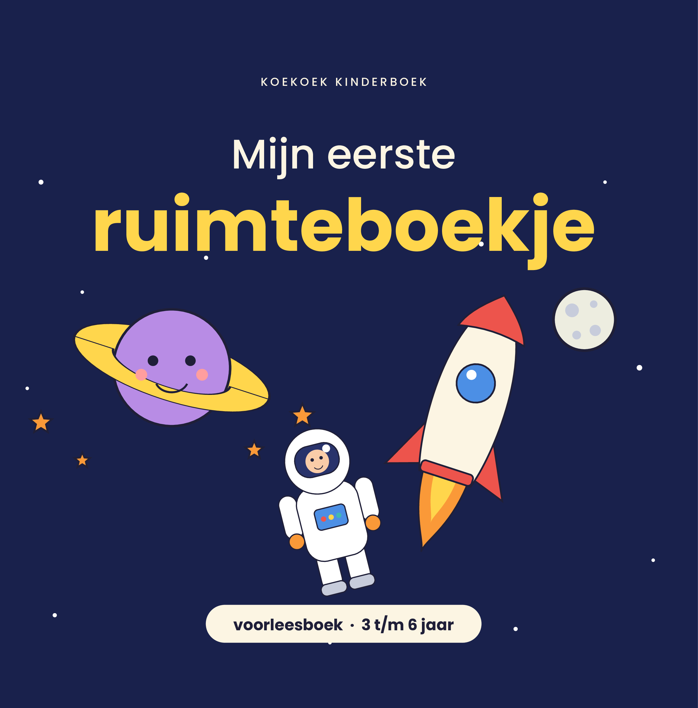Voorkant van Mijn eerste ruimteboekje