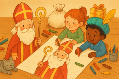 Sinterklaas kleurplaat: creatief plezier voor de feestdagen
